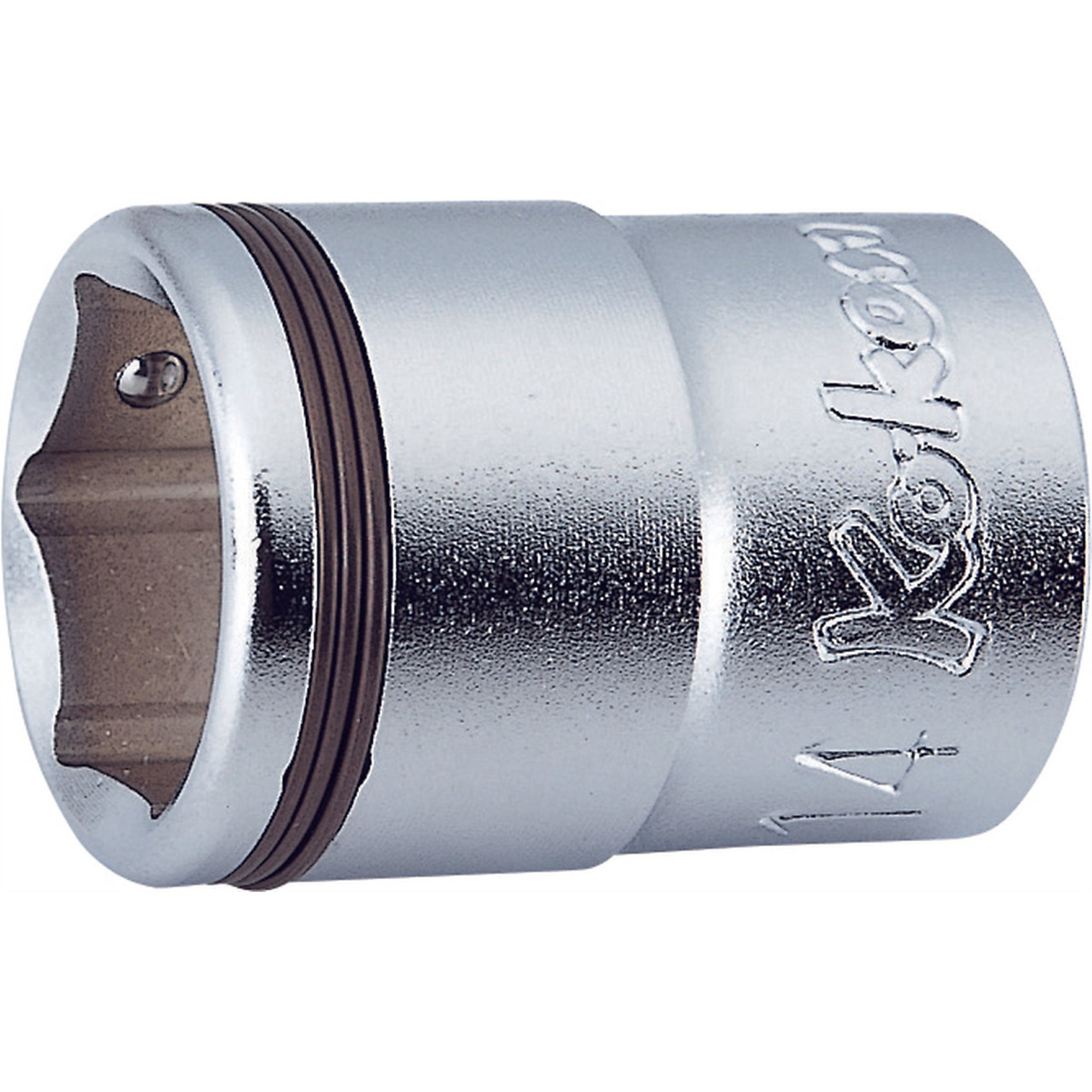Ko-ken USA 3/8 Sq. Dr. Socket — 10mm Nut Grip, 26mm Length, Model# KKN3450M-10